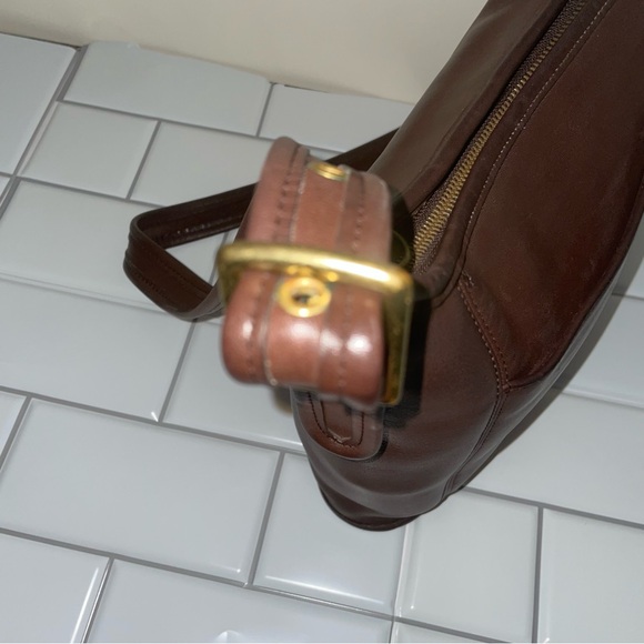 Coach Legacy Slim Duffle Vintage Mahogany Brown Bag *Missing hang tag* - Picture 5 of 8